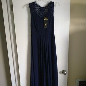 Miusol Navy Maxi Dress